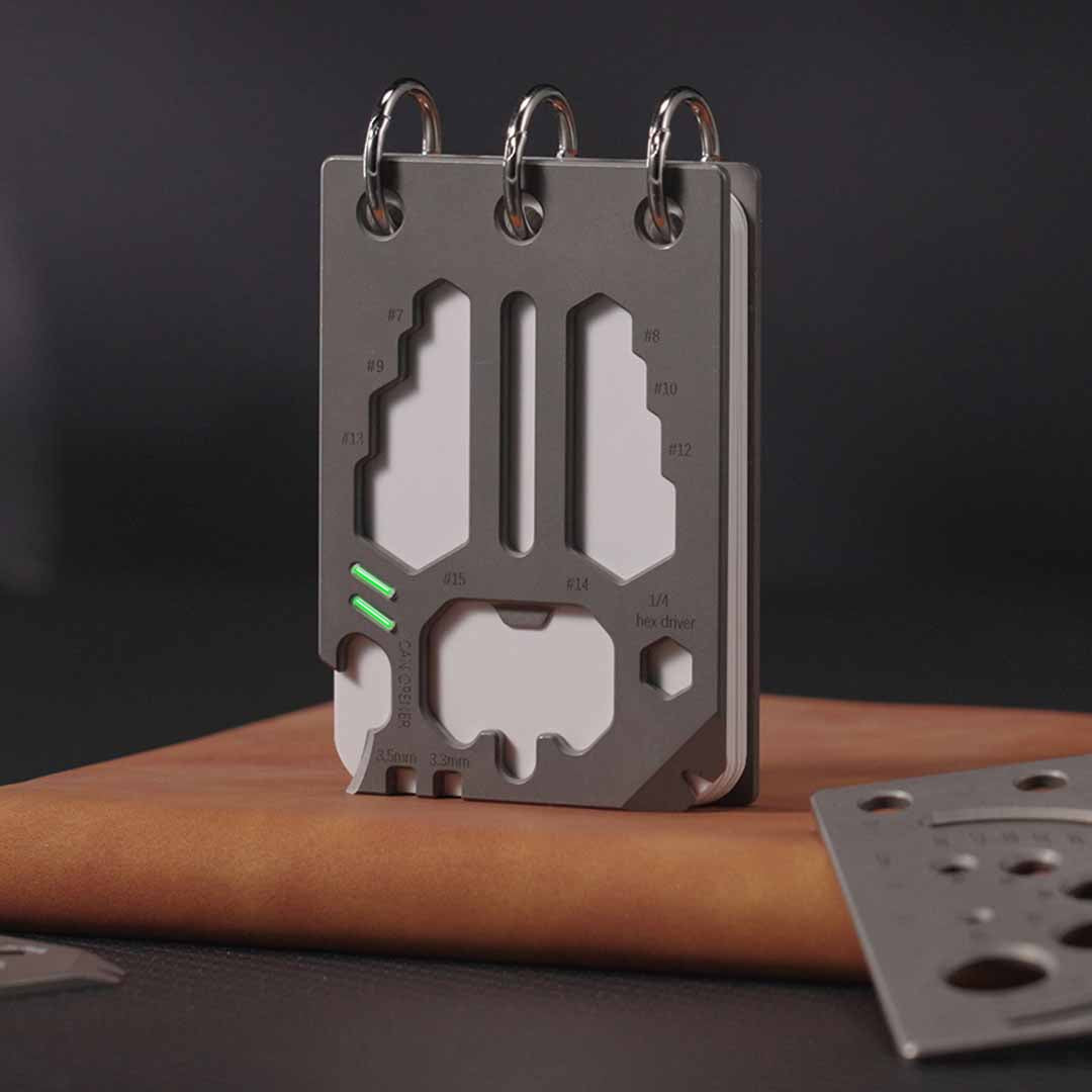 Titanium Cards Meet Notebook Function