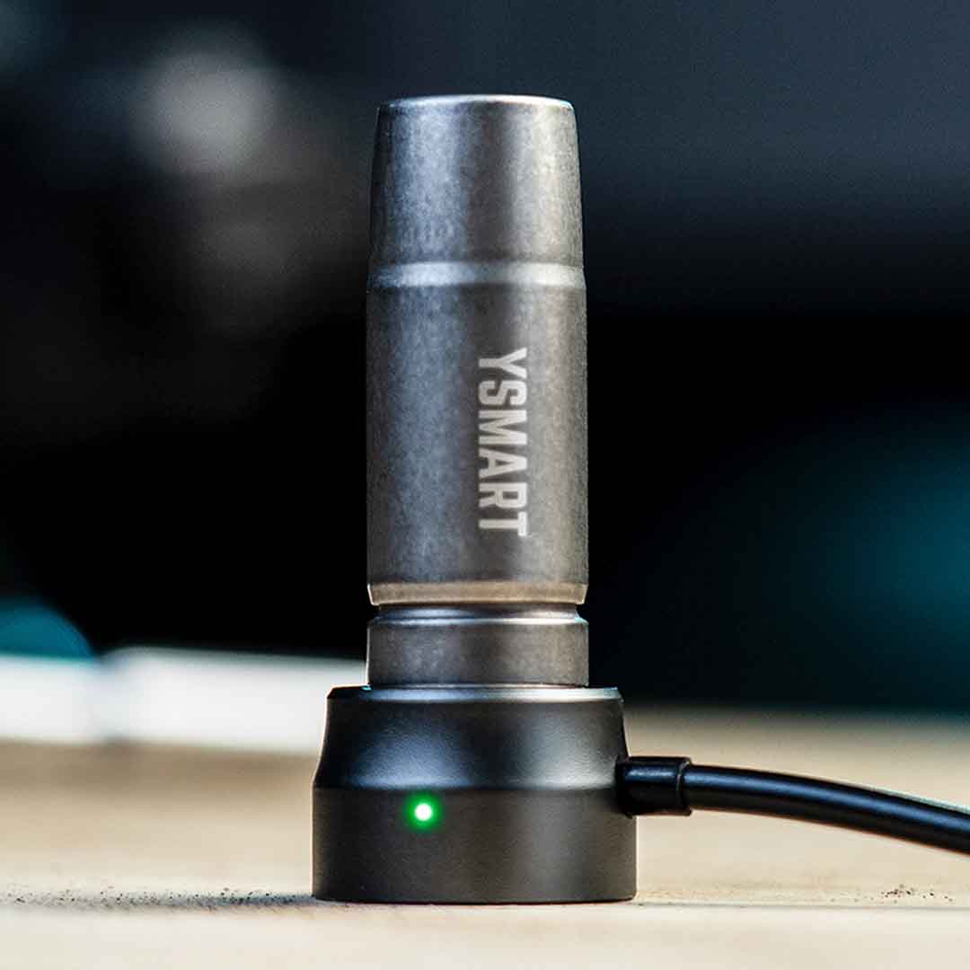 Snap-To-Light Keychain Flashlight