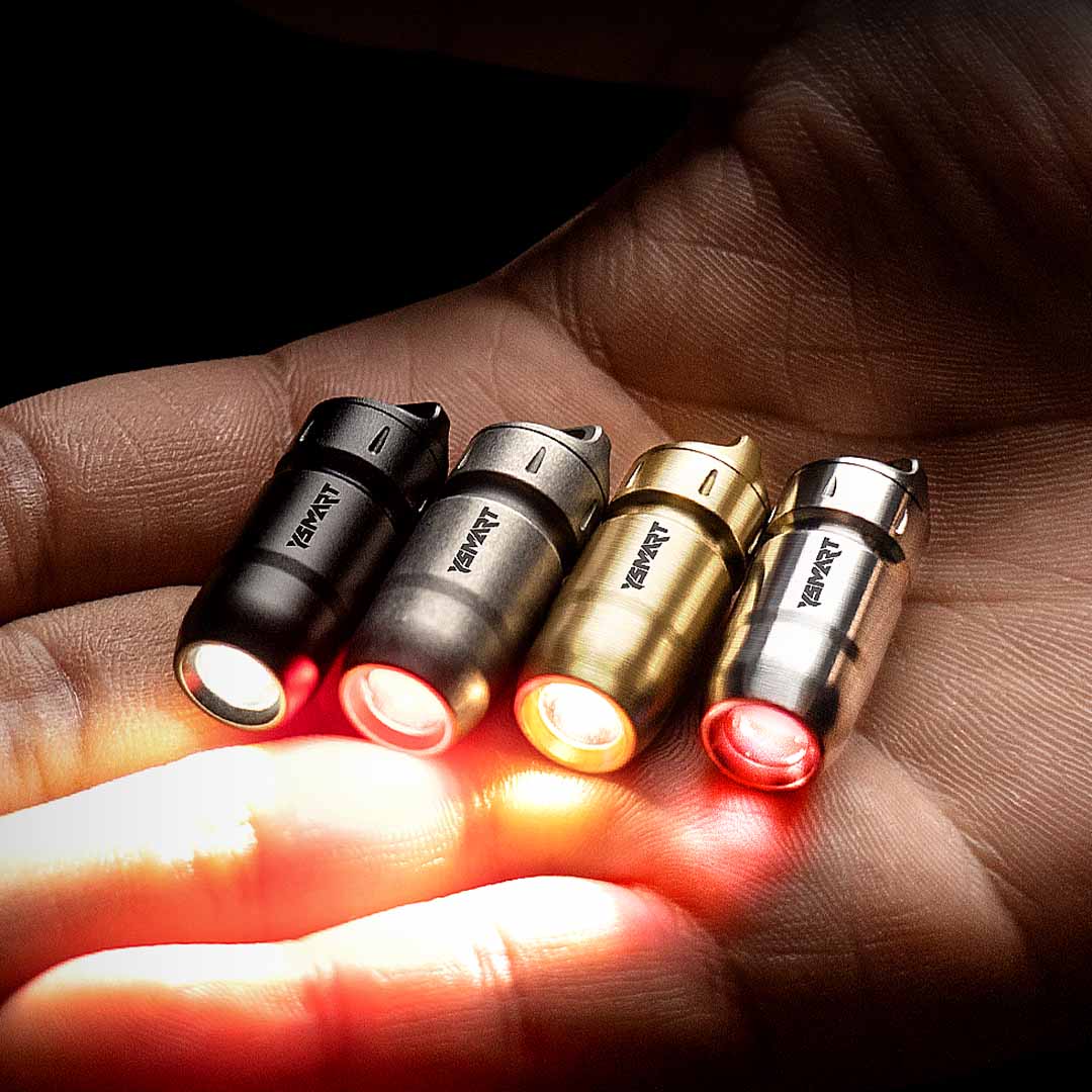 3cm Micro Flashlight, Pro-Grade LEDs