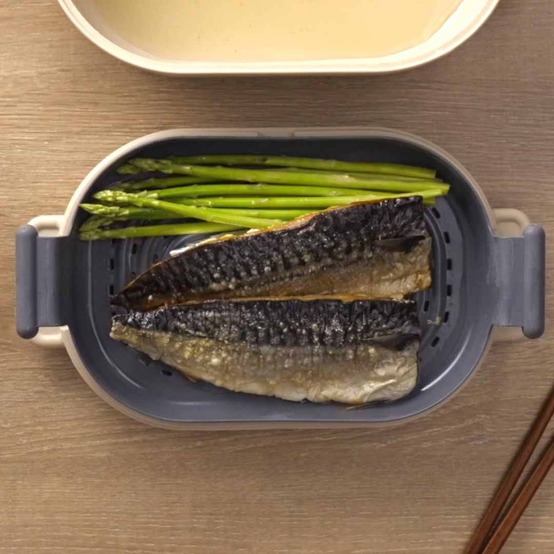 The Microwave Steamer For 5-Min Meals