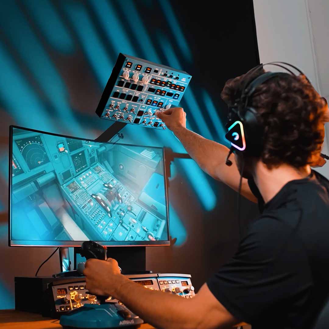 Airbus Overhead On Your Desk