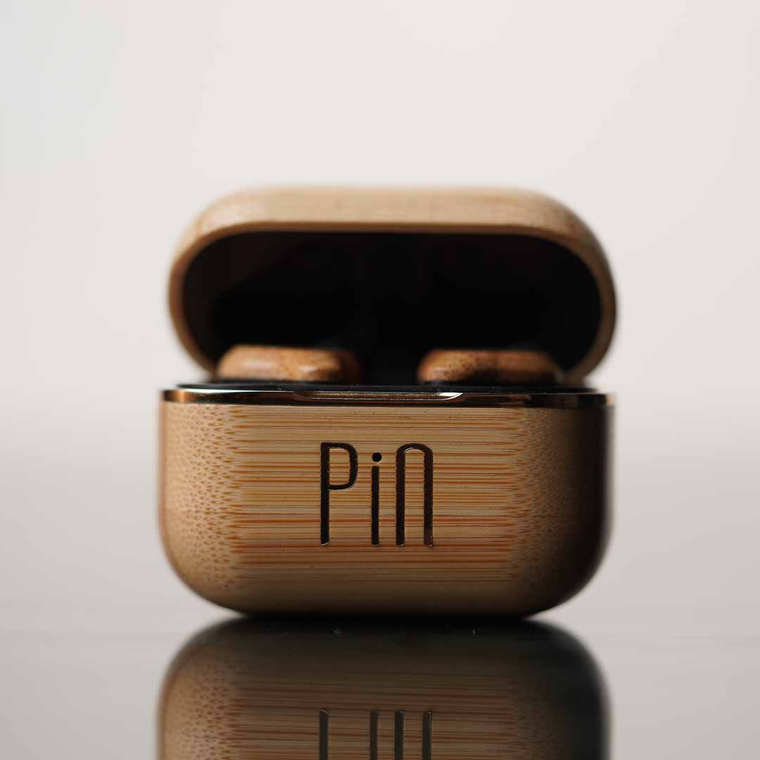 Real Wood Earbuds with AI Translation