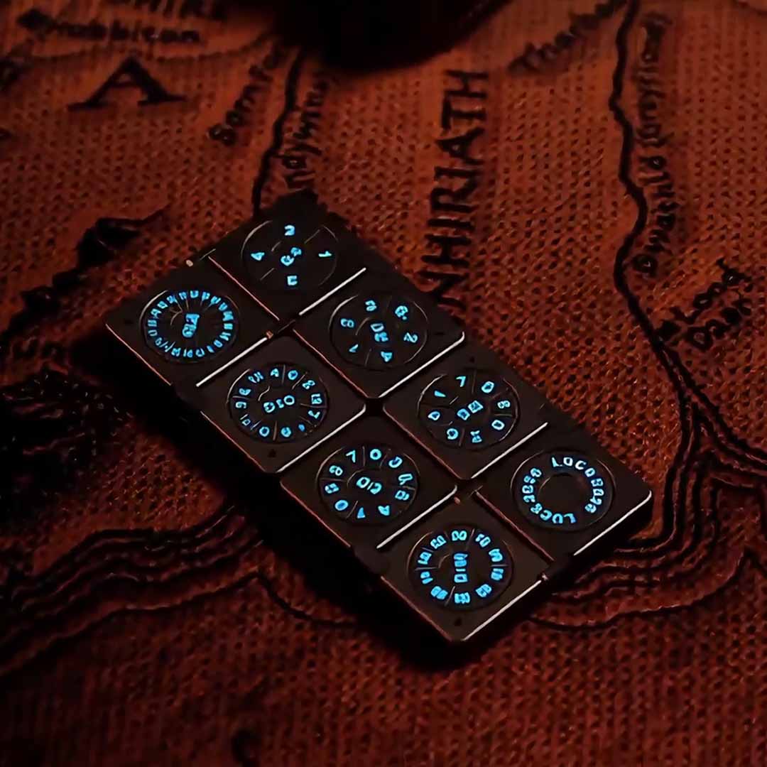 Titanium 7-in-1 Infinity Dice Cube