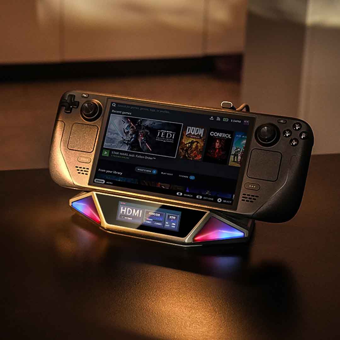 The Steam Deck Dock That Stores 4TB