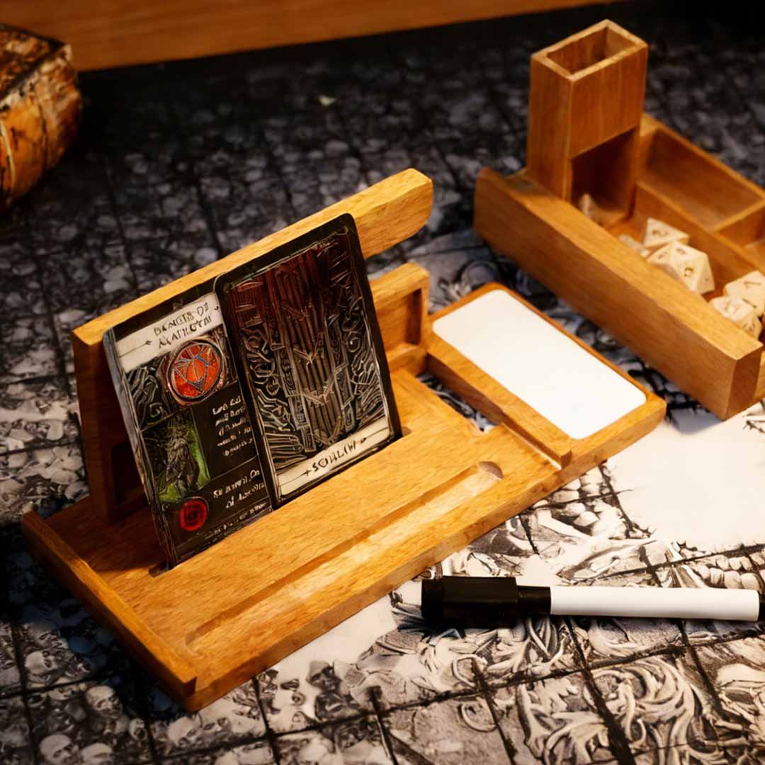 Modular Wood TTRPG Command System