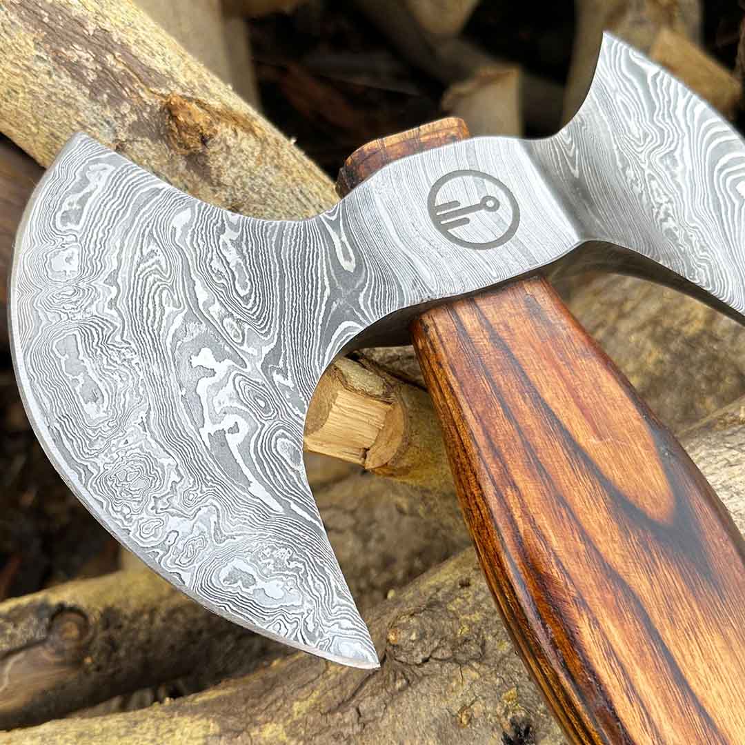 Handmade Damascus Outdoor Tool