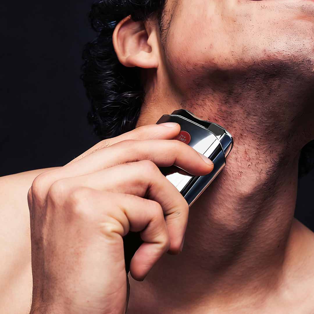2-in-1 Magnetic Shaver + Nose Trimmer