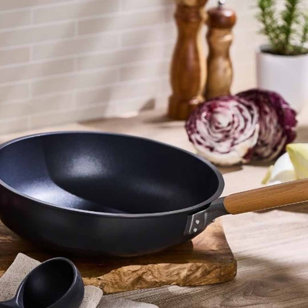 Cast Aluminium Pan For Wok-Level Heat