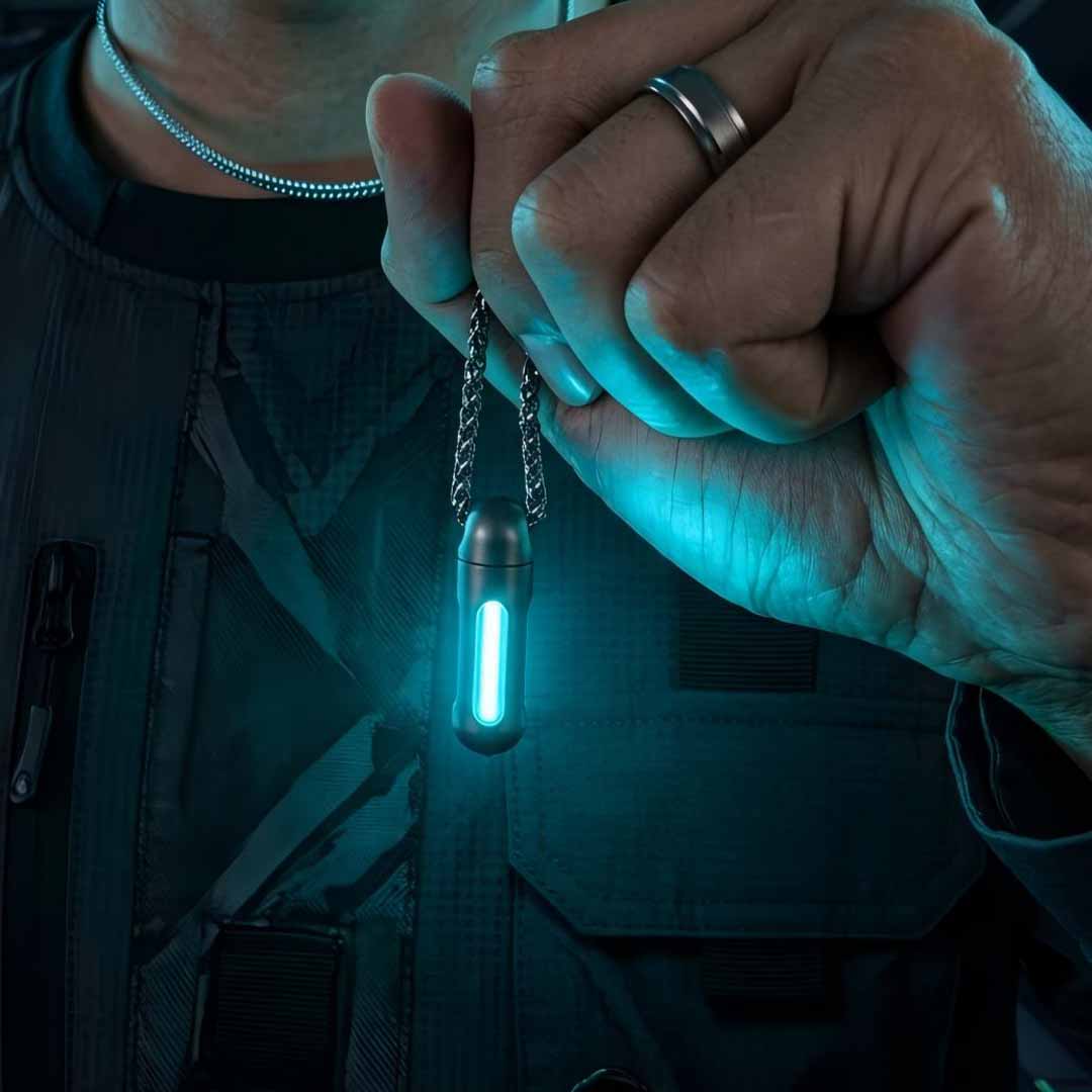 Gr5 Titanium Capsule With 25-Year Glow