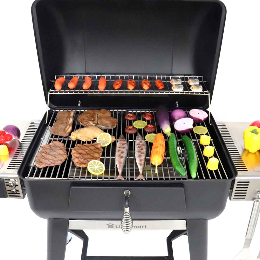 One-Click Charcoal, Oven-Precise Control