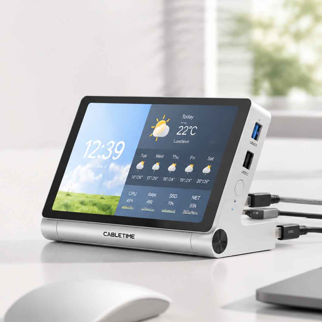 The 8-In-1 USB-C Dock That Keeps Work In View