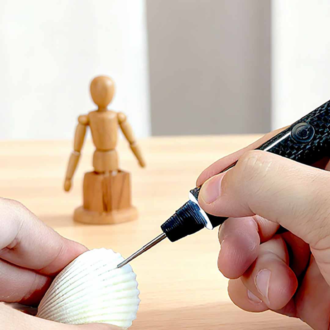 Carbon Fiber Rotary Pen For Carving & More