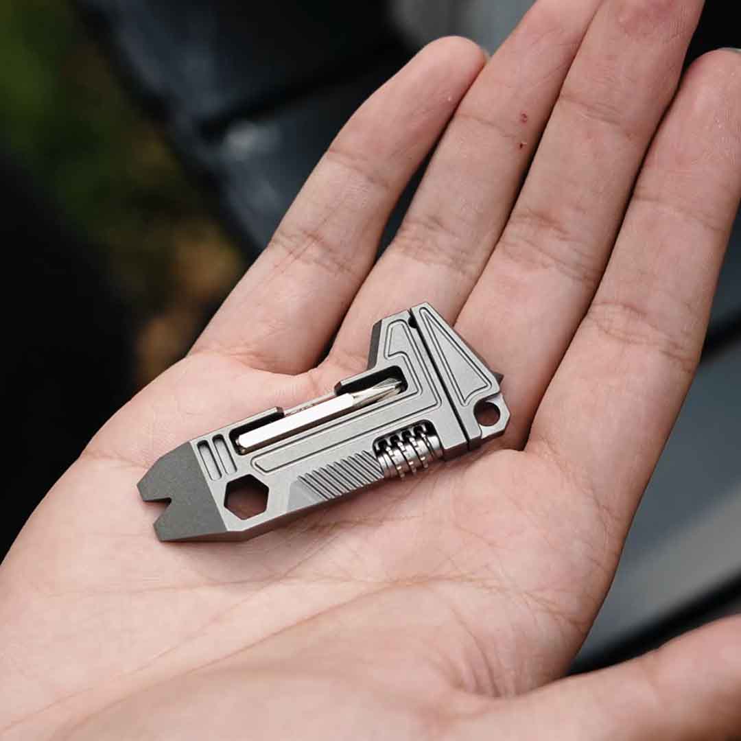 Precision Meets Portability in This Titanium Mini Tool