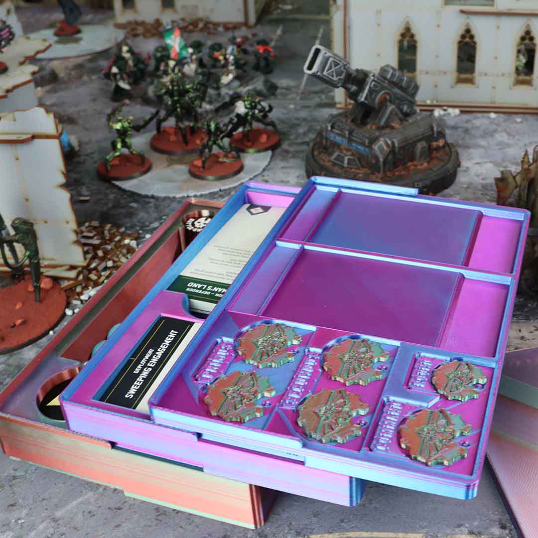 3D Printable Tabletop Game, Organizer, & Storage