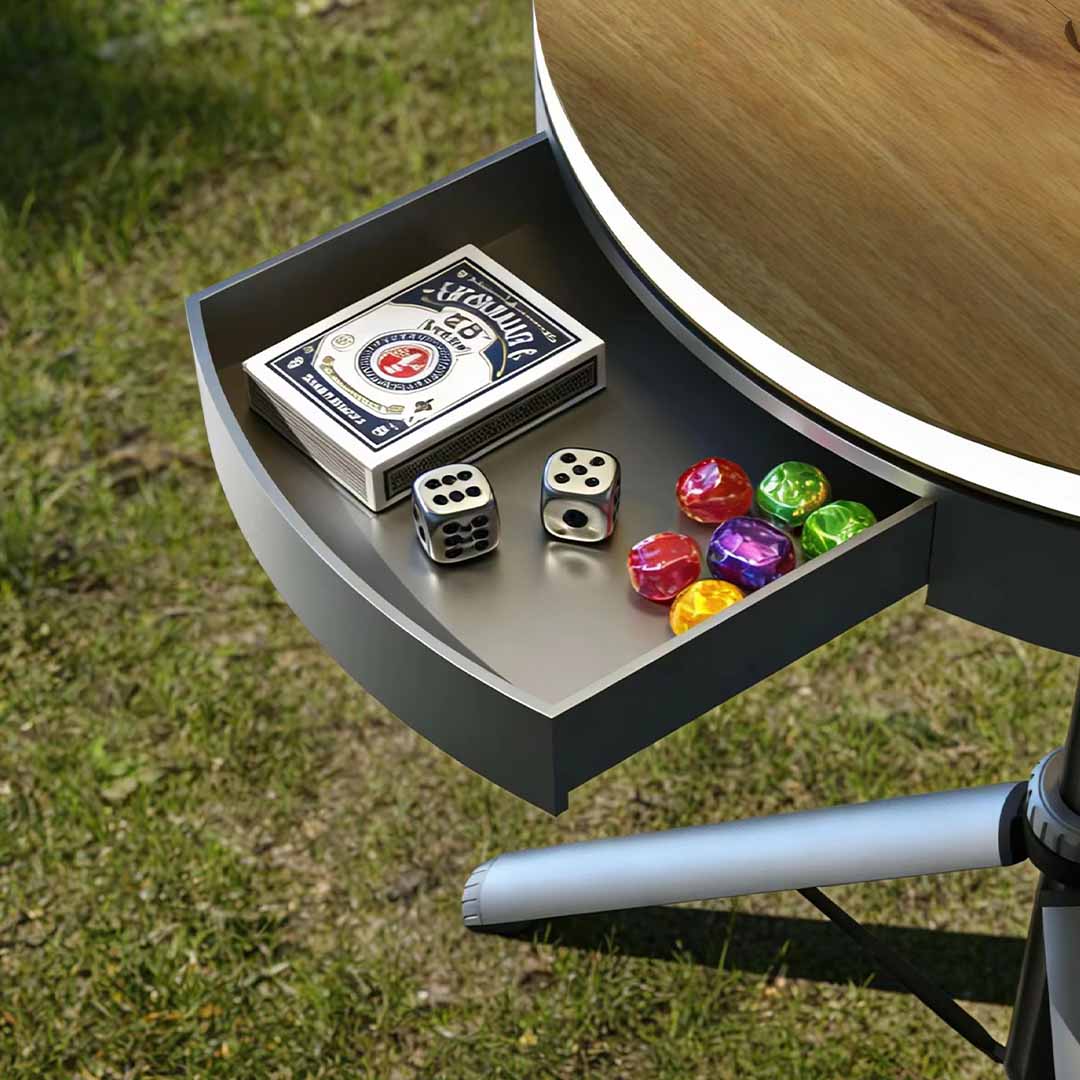 Modular Outdoor Table With Power