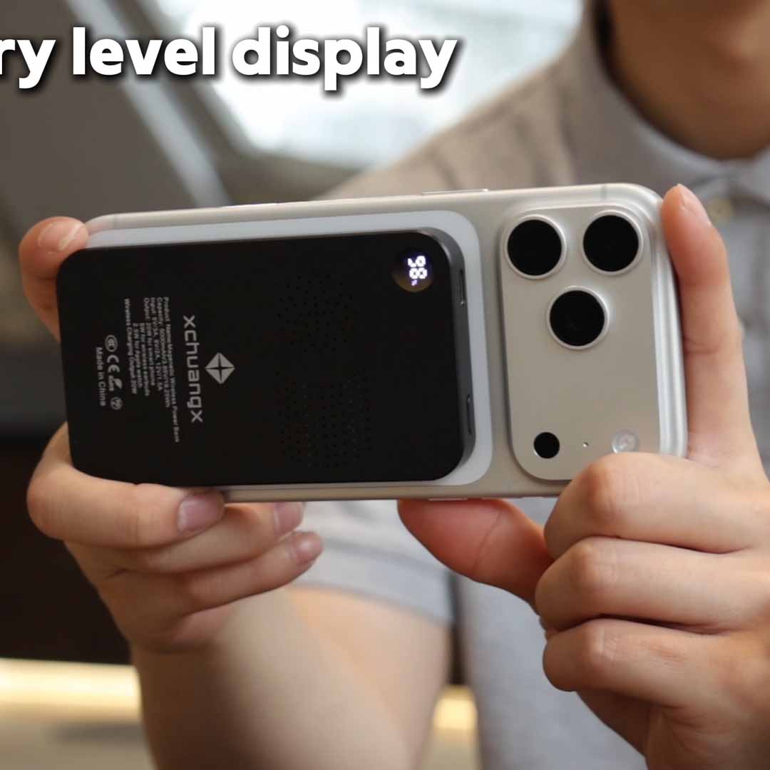 Qi2 25W Semi-Solid Cooled Power Bank