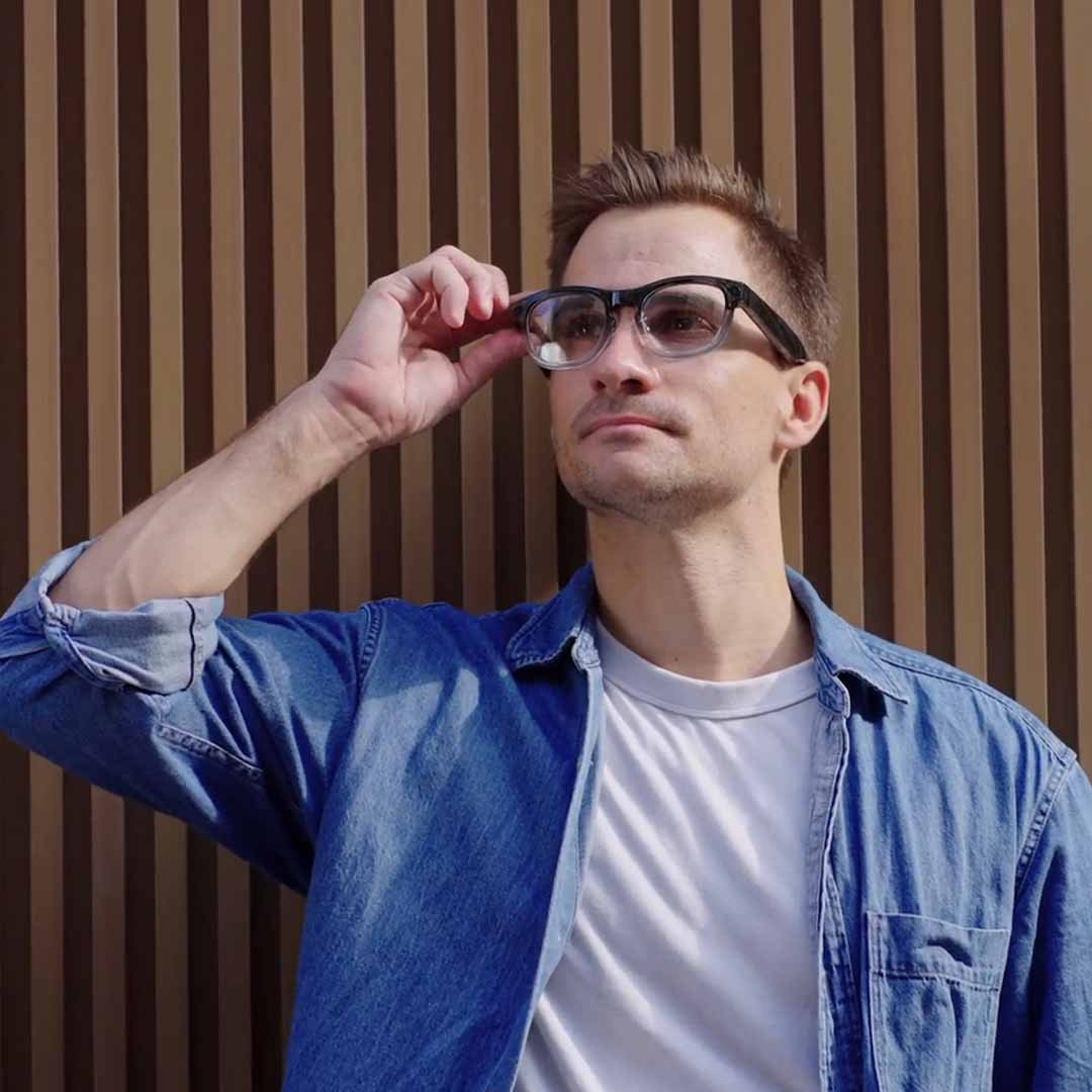 12MP AI Glasses, 2K Photos, Open-Ear Audio