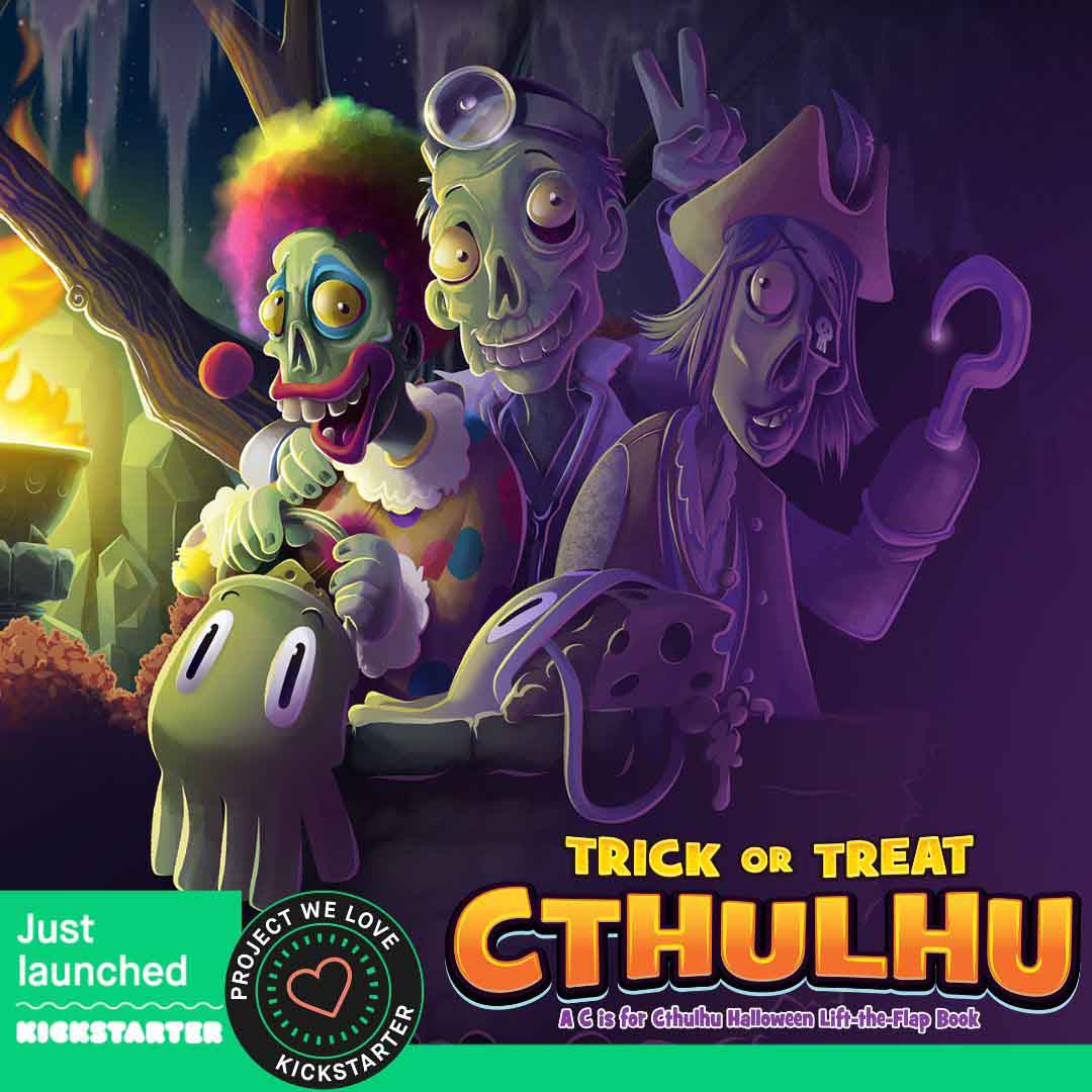 Interactive Lovecraftian Halloween Book