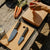 Magnetic Chopping Boards & Knives Set