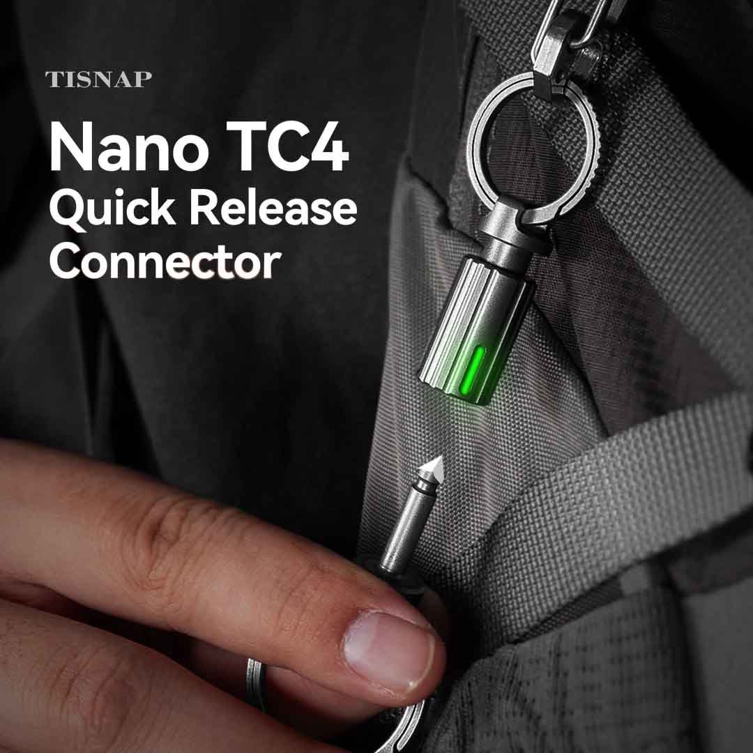 Nano-Hardened Titanium EDC Connector