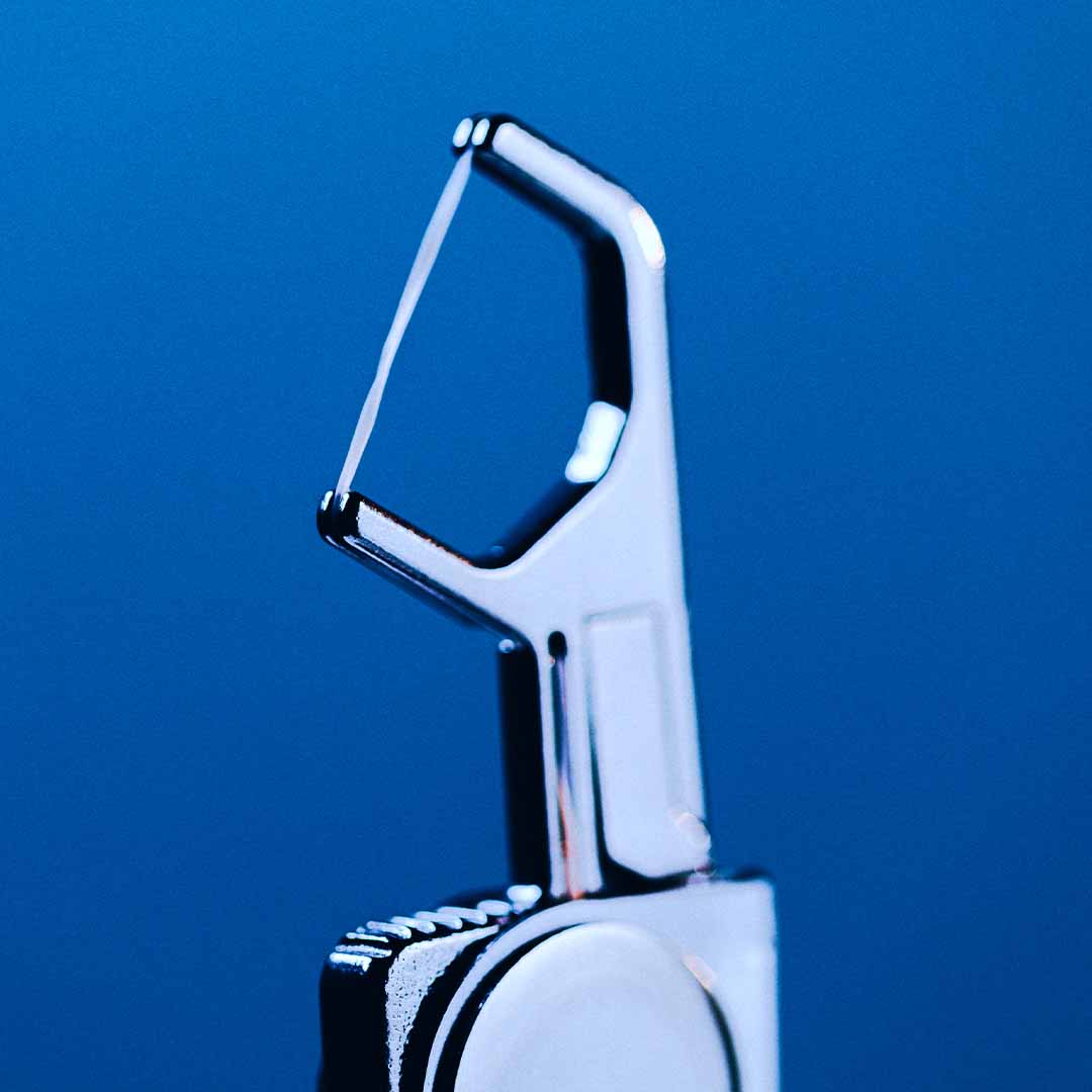 Dental-Grade Steel Flosser