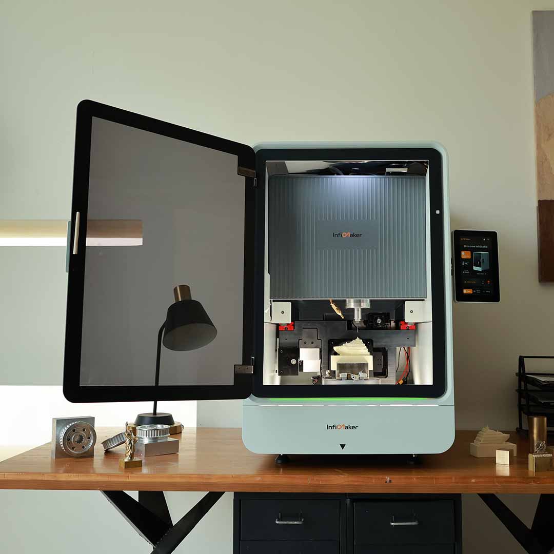 Professional 5-Axis CNC. Desktop Size.