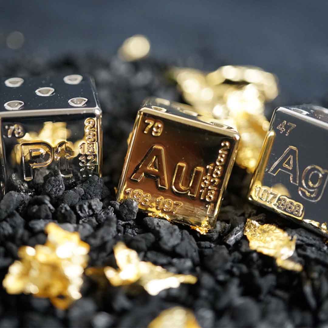 Unique Dice Crafted From Pure Elements