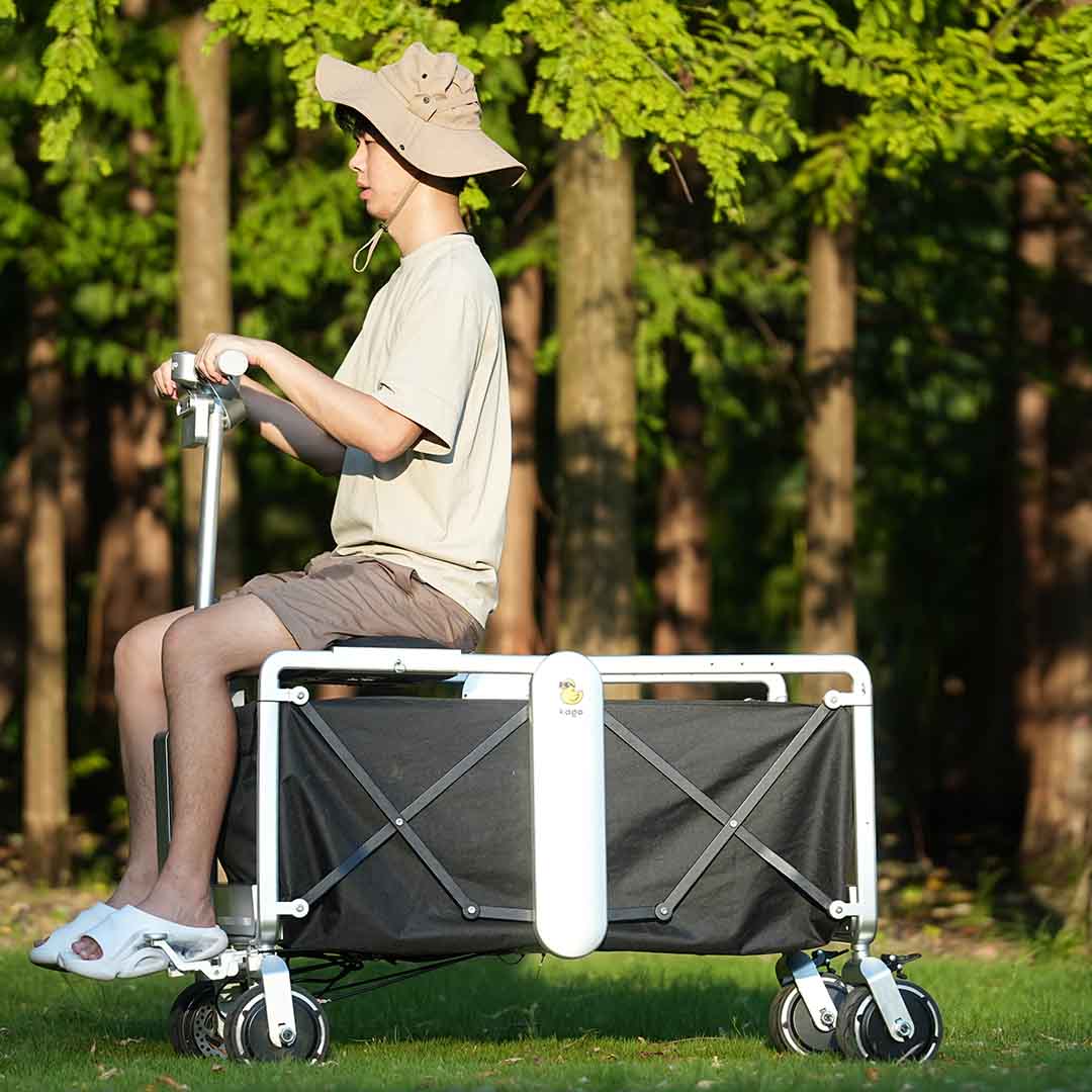 The Rideable Wagon That Follows You