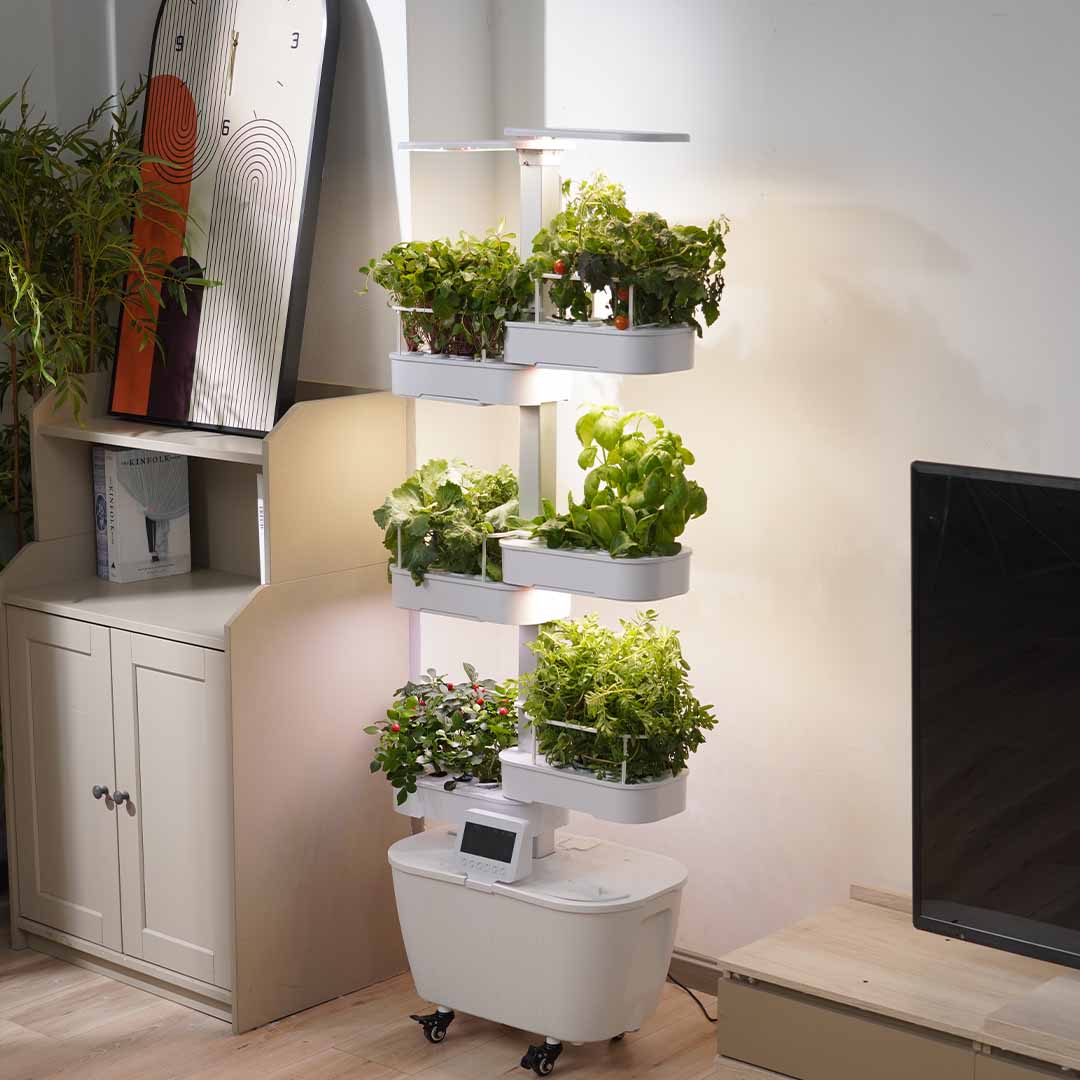 The Tower That Grows 48 Plants