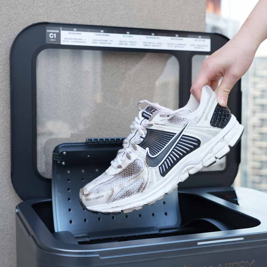 Wash, Dry, Sanitize Shoes In 30 Minutes