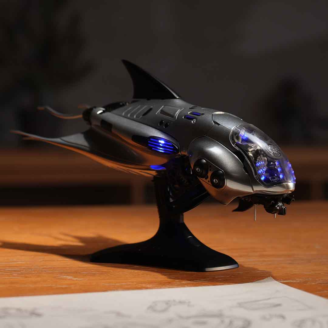 Magnetic Mechanical Sculpture With Motion