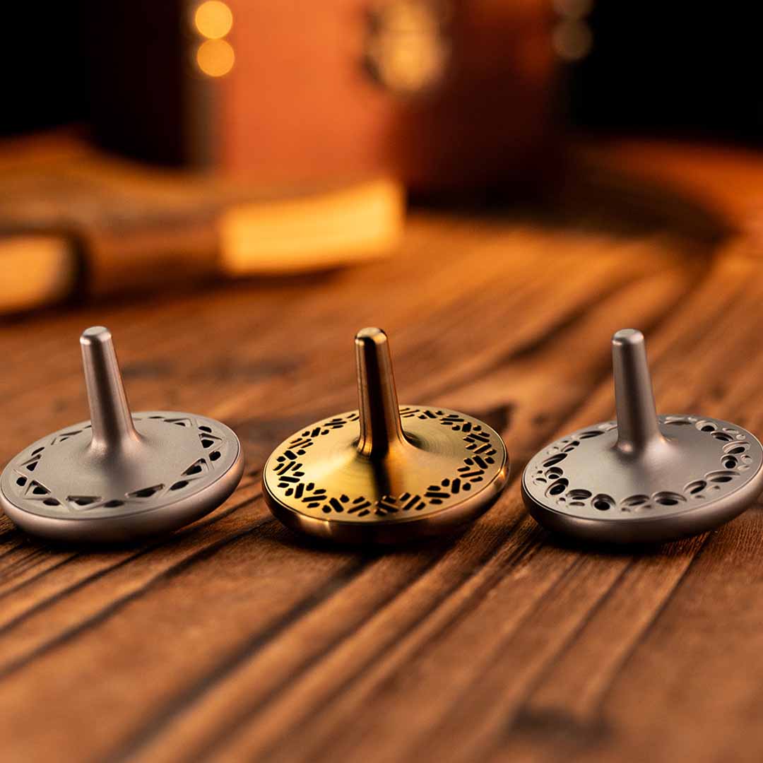 The Titanium Scent-Diffusing Spinning Top
