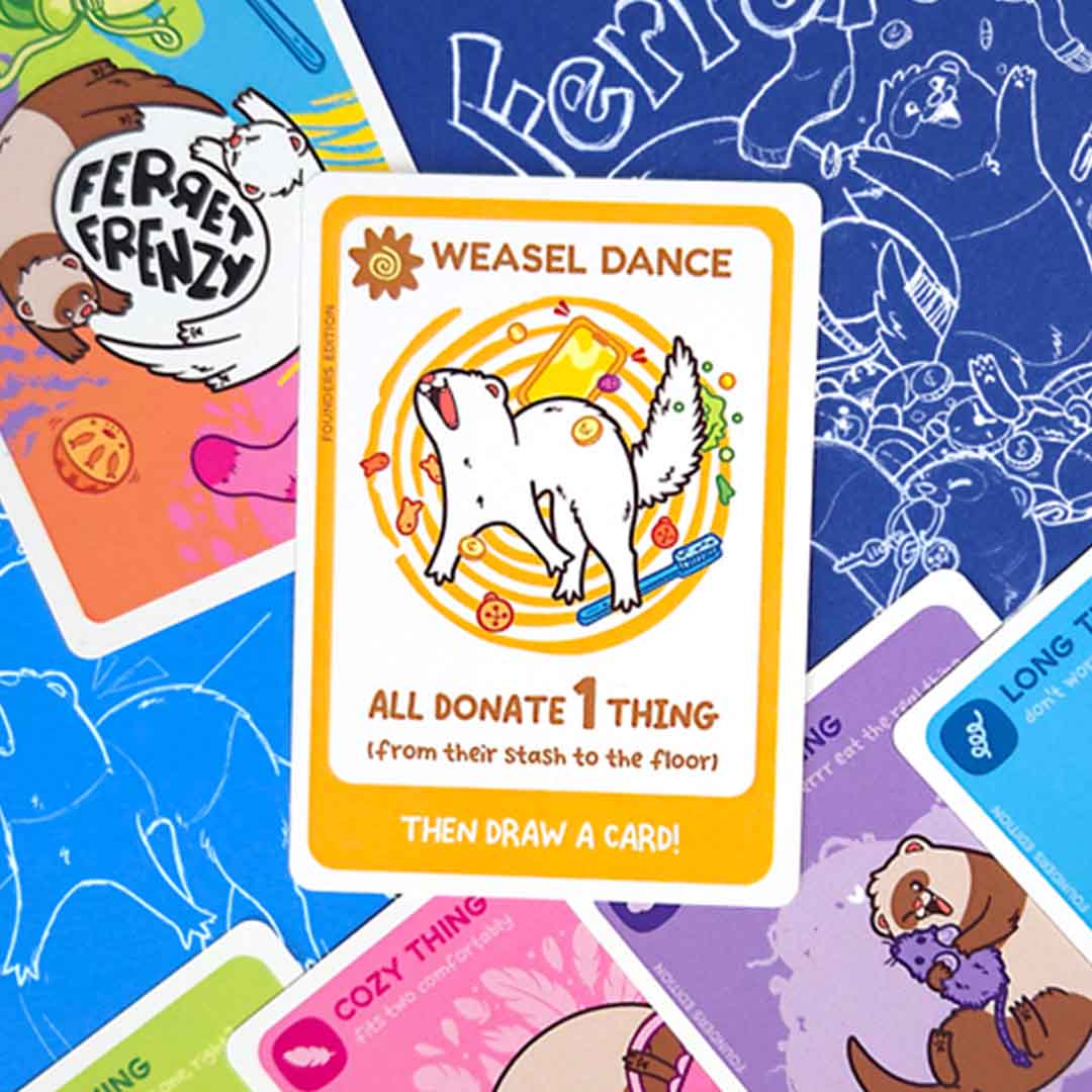 The Party Game of Risk, Reward... and Ferrets