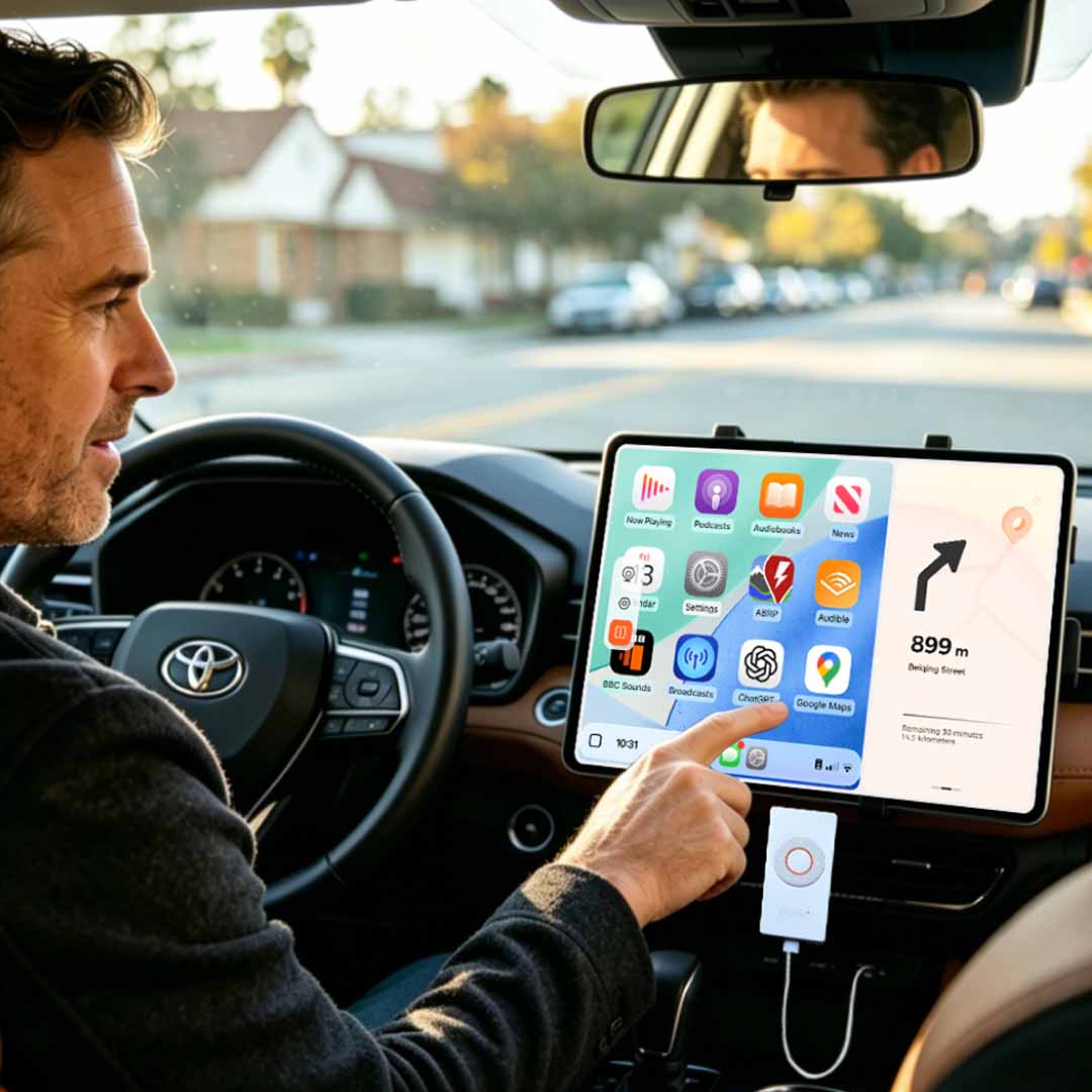 Turn Your Tablet Into A Smart Car Dashboard