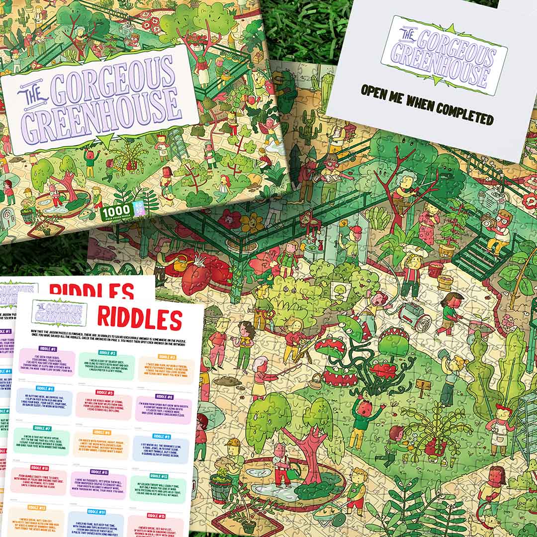 A 1,000-Piece Jigsaw With 30 Hidden Riddles