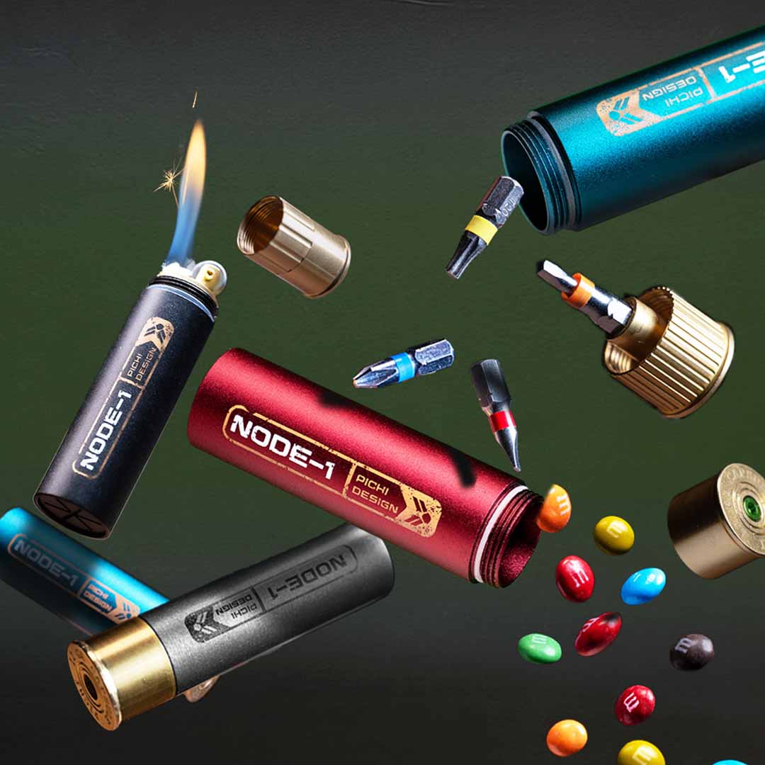 Titanium & Aluminum Capsule For Storage & More