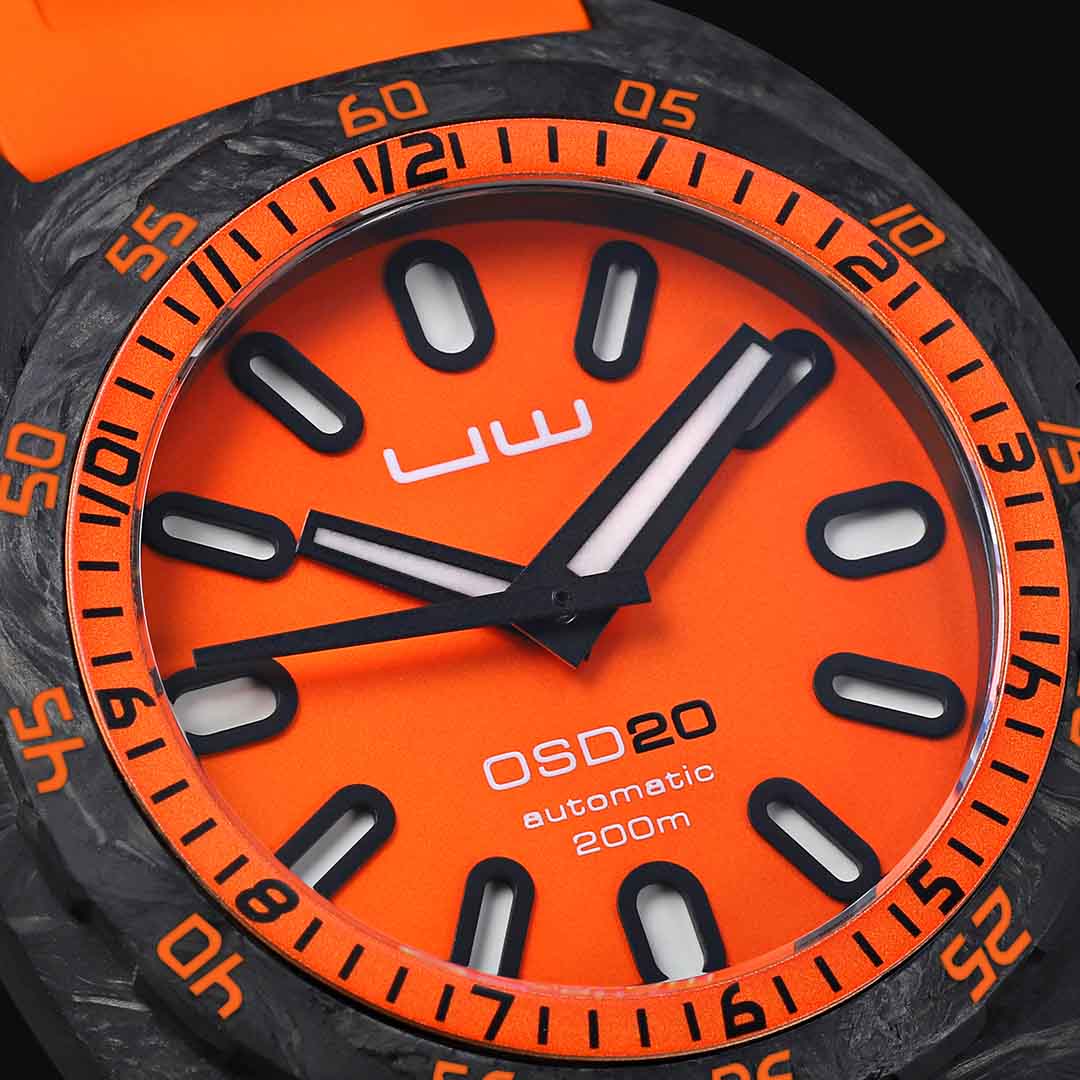 Carbon Fiber Diving Watch Inspired By Sharks