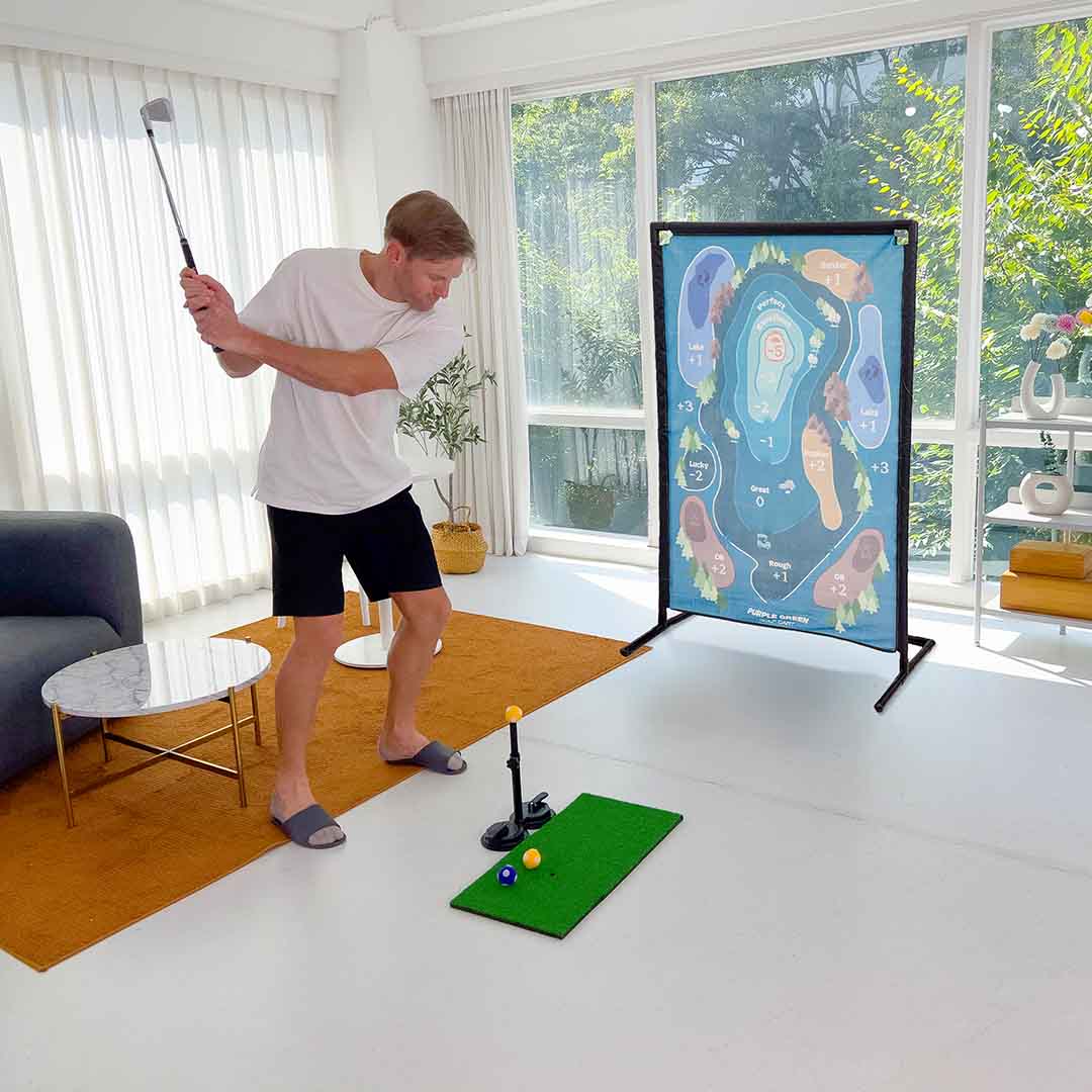 Practice & Play Golf In Your Living Room