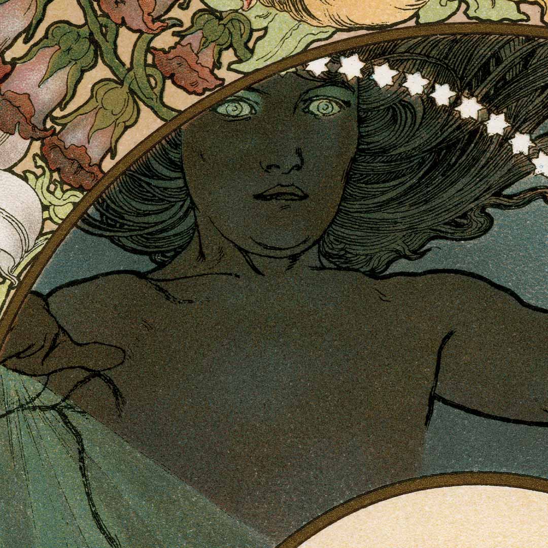 Mucha's Le Pater, Full-Scale 12x16