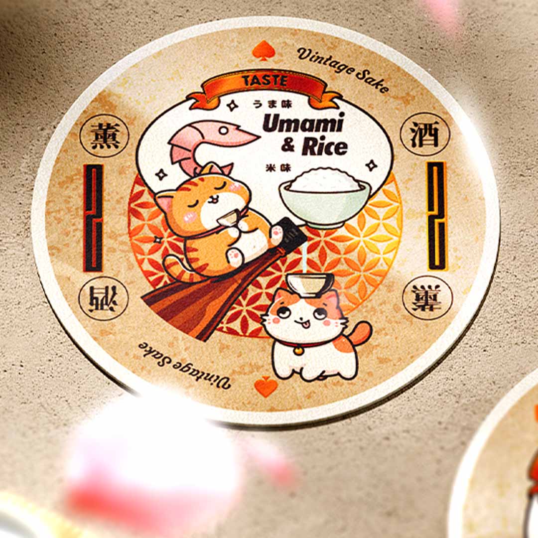 Cats, Cards, And Sake Lore