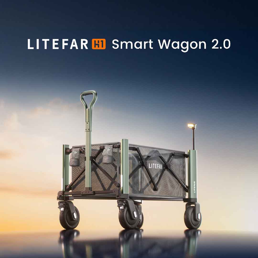 500W Smart Wagon With Hands-Free Control