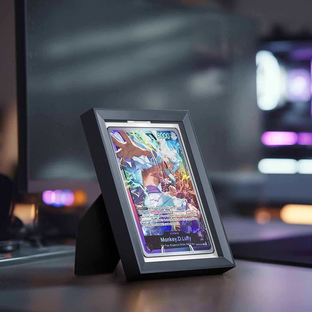 Magnetic Card Display That Grows With Your Collection