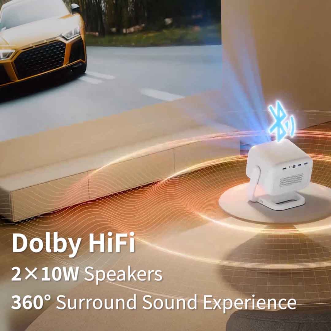 4K-Like Portable Cinema, Anywhere