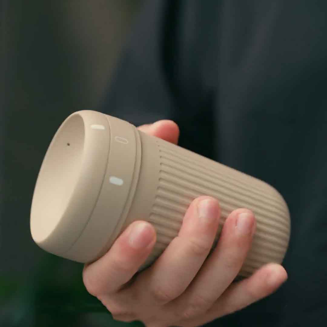 The Compostable, Reusable Coffee Cup