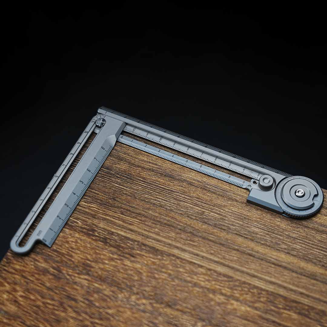 The Titanium Ruler That Adapts To Any Job