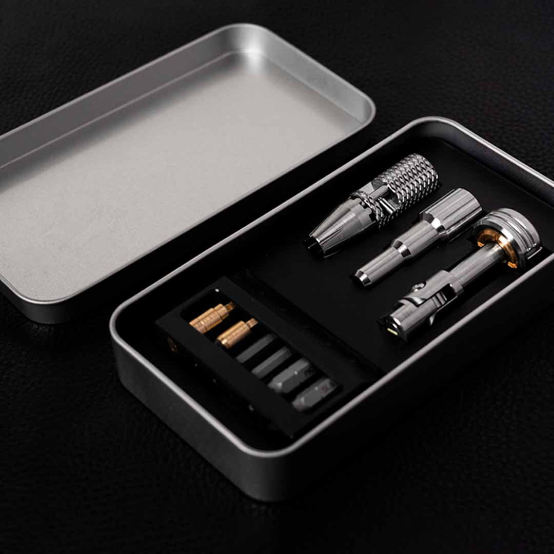 Titanium Ratchet With Modular Bit System