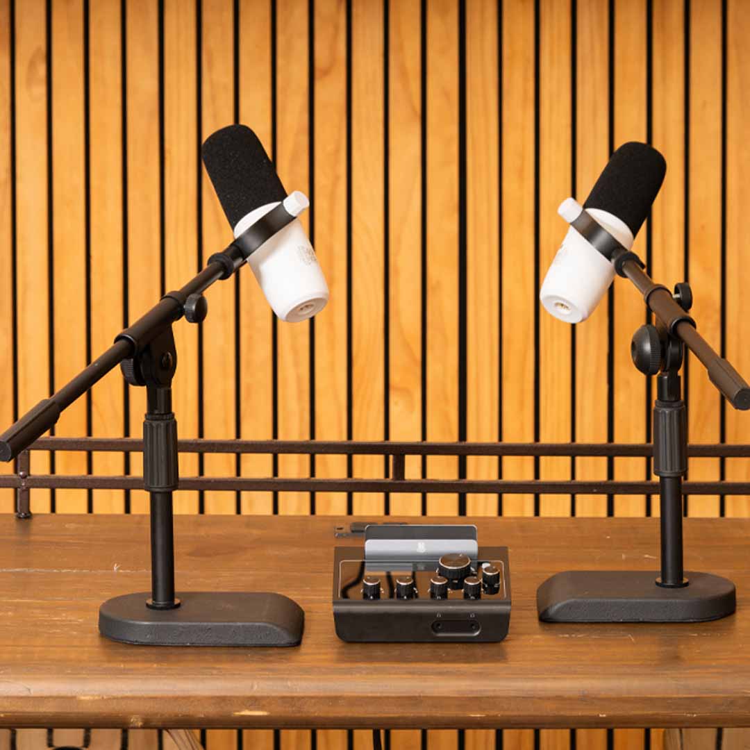 Professional Podcasts Without A Permanent Studio