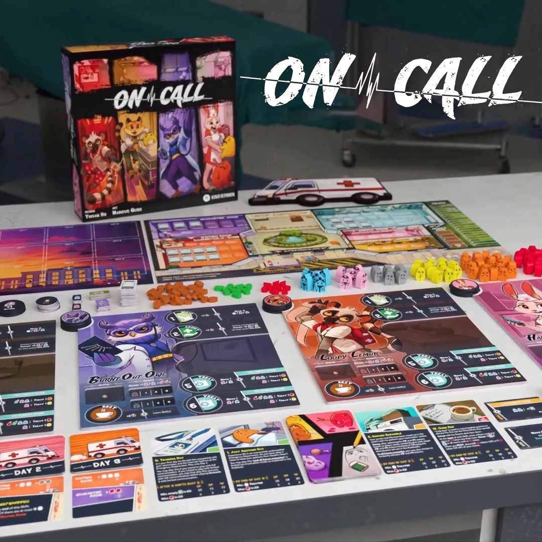 A High-Octane ER Simulation CoOp Board Game