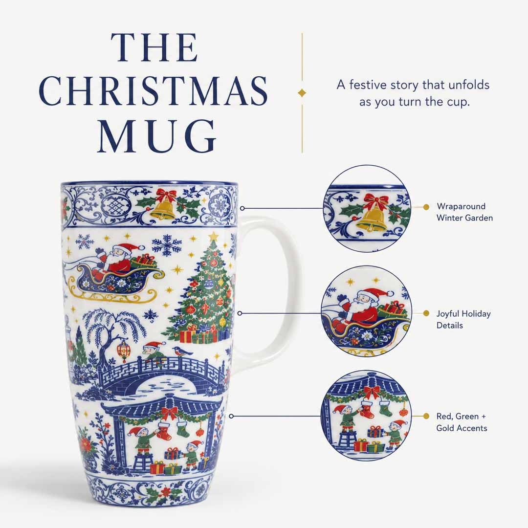 Holiday Porcelain Sets With Details To Discover