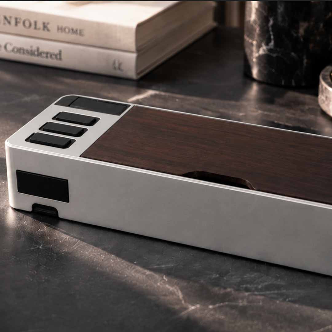 CNC Aluminum Pen Case With Phone Stand